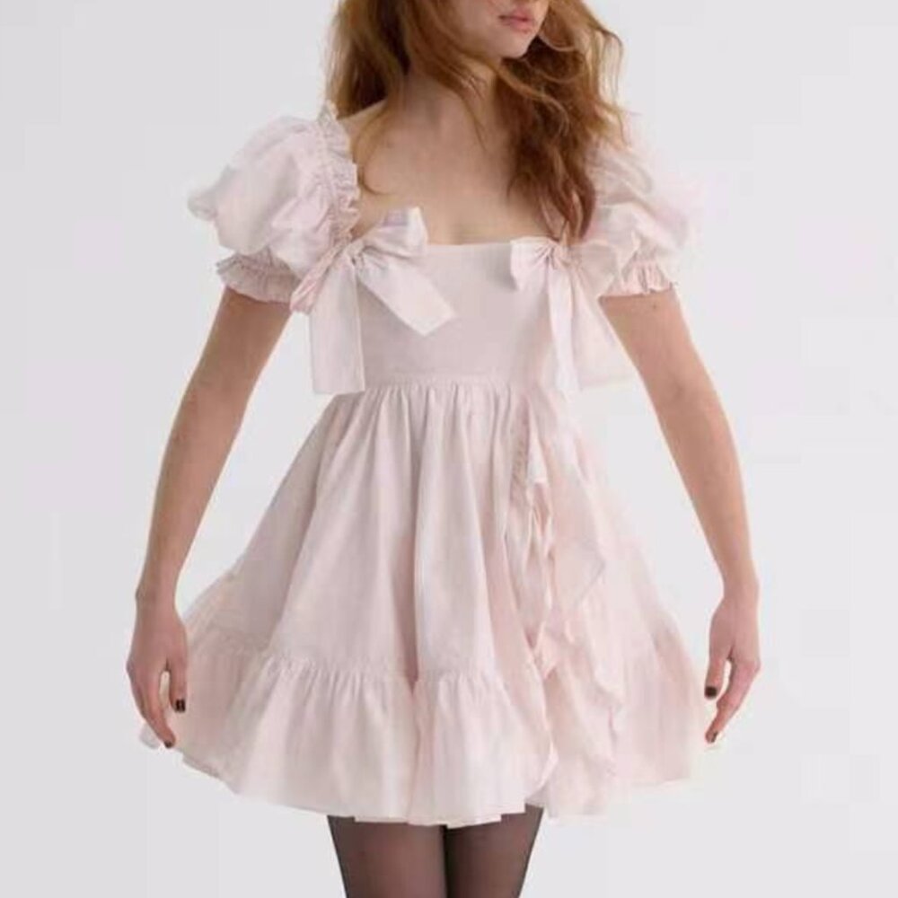 Selkie Pink Mini Dress